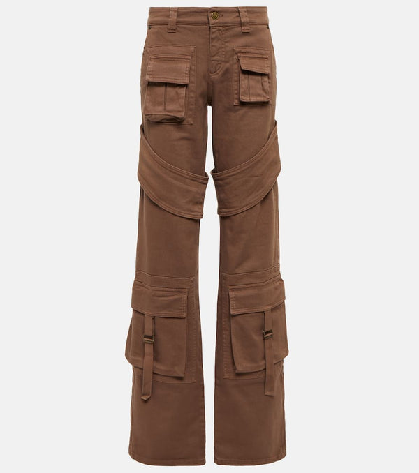 Blumarine Cotton canvas cargo pants