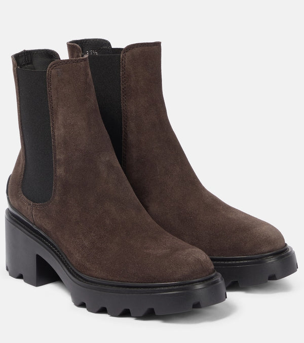 Tod's Suede Chelsea boots