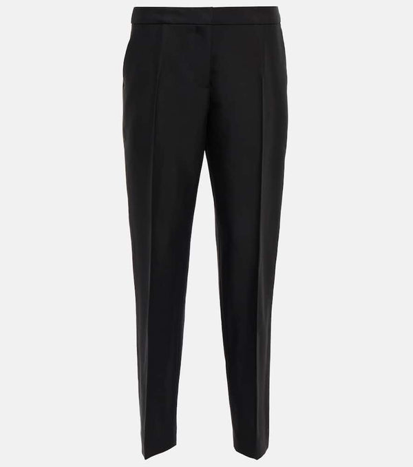 Dries Van Noten Cotton-blend gabardine pants