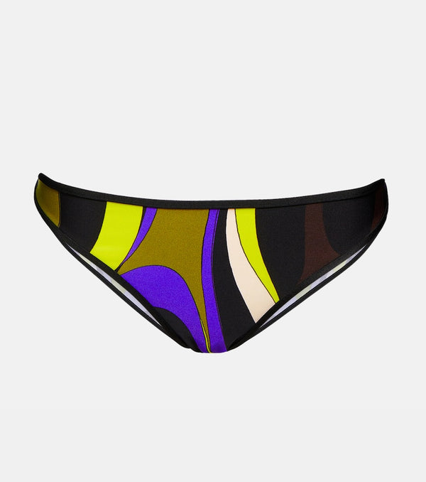 Pucci Marmo-print bikini bottoms