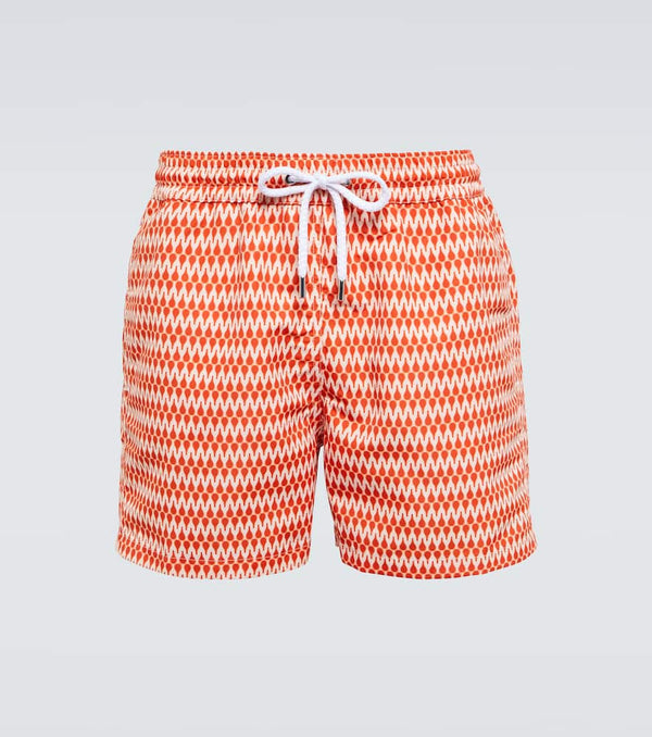 Frescobol Carioca Raquete printed swim trunks