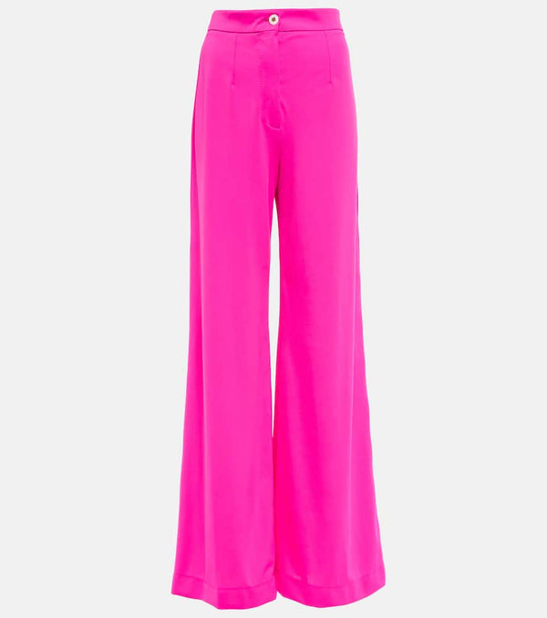 Dolce & Gabbana High-rise wide-leg jersey pants