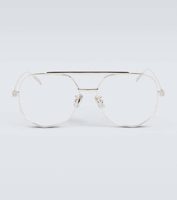 Givenchy Metal-frame aviator glasses