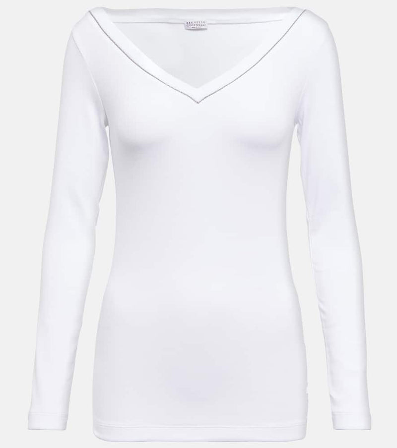 Brunello Cucinelli V-neck top