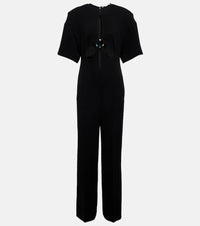 Stella McCartney Cut-out straight-leg jumpsuit