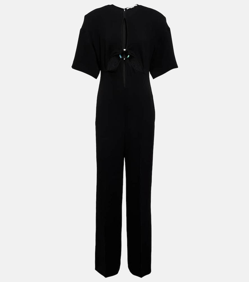 Stella McCartney Cut-out straight-leg jumpsuit