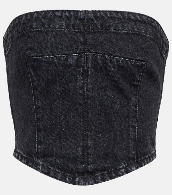 Stella McCartney Denim bustier top