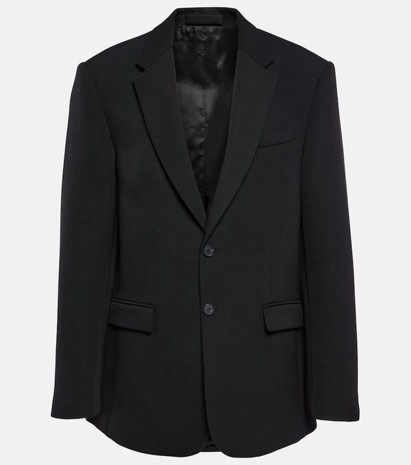 Wardrobe. NYC Oversized single-breasted wool blazer