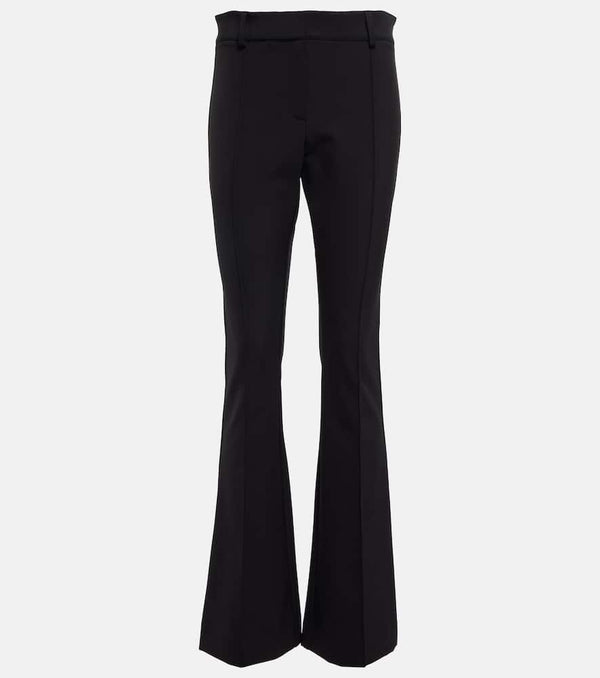 Veronica Beard Hibiscus high-rise flared pants