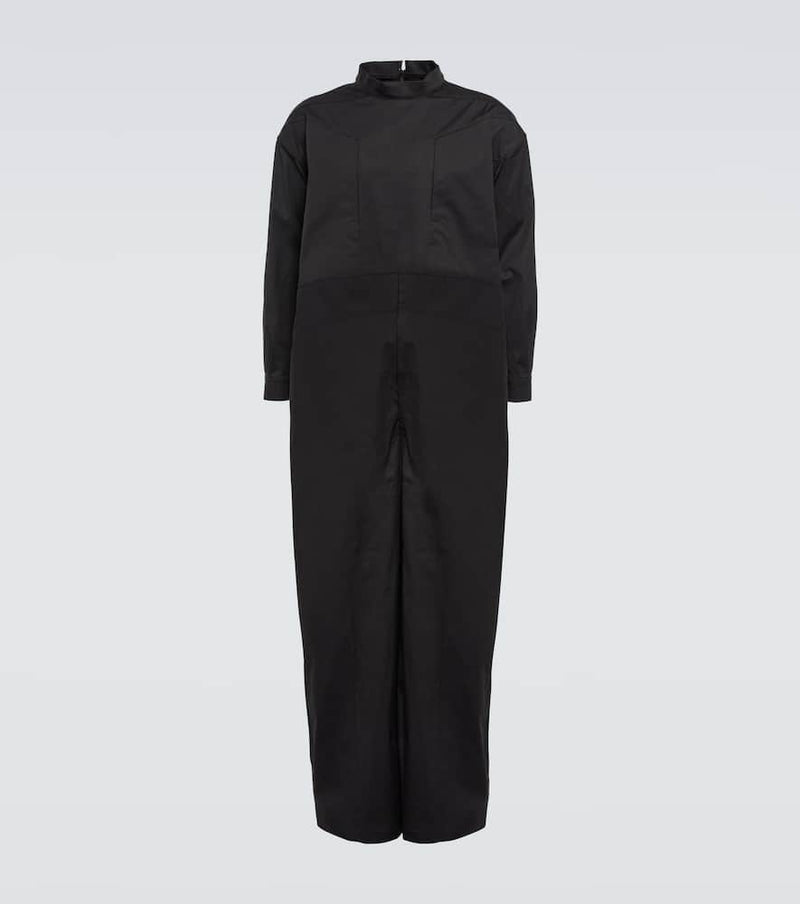 Rick Owens Tommy belted cotton-blend jumpsuit