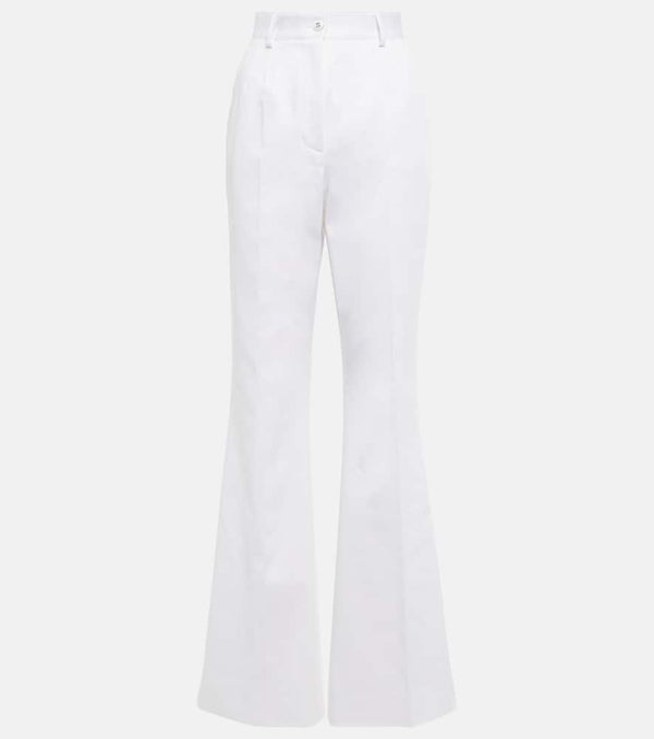 Dolce & Gabbana High-rise flared pants