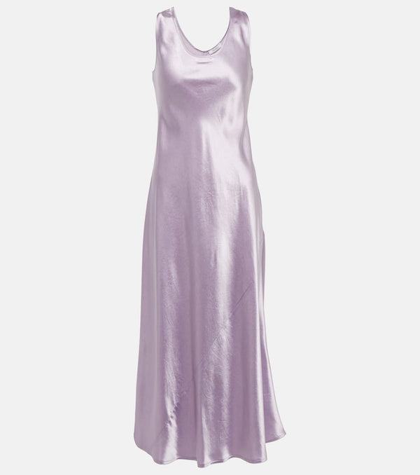 Max Mara Capua satin slip dress