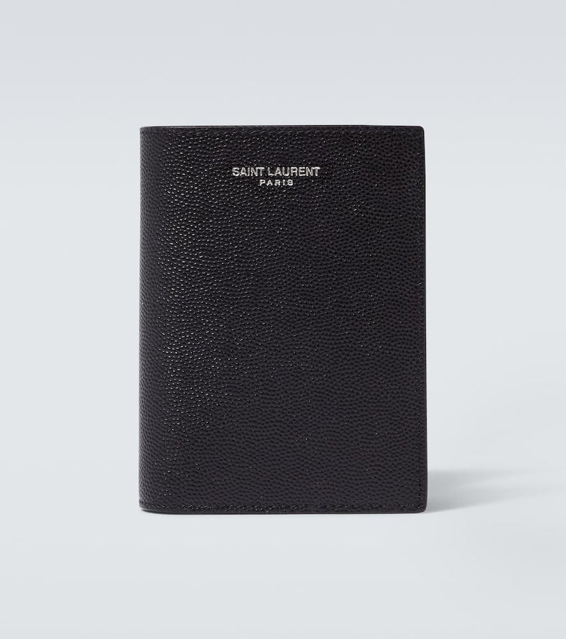 Saint Laurent Logo leather wallet