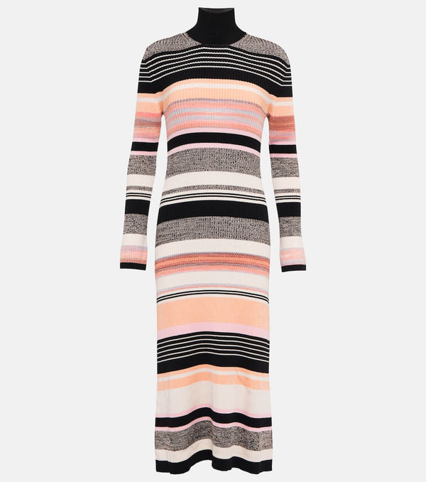 Joseph High-neck ribbed-knit dress