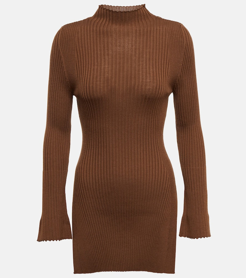 Wolford Ribbed-knit wool sweater