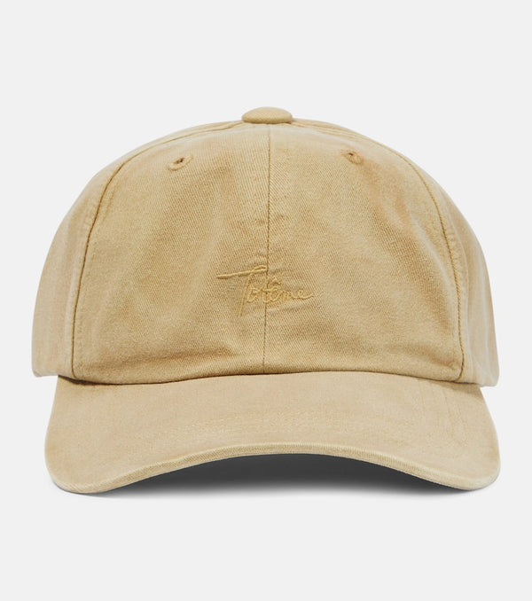 Toteme Logo cotton baseball cap