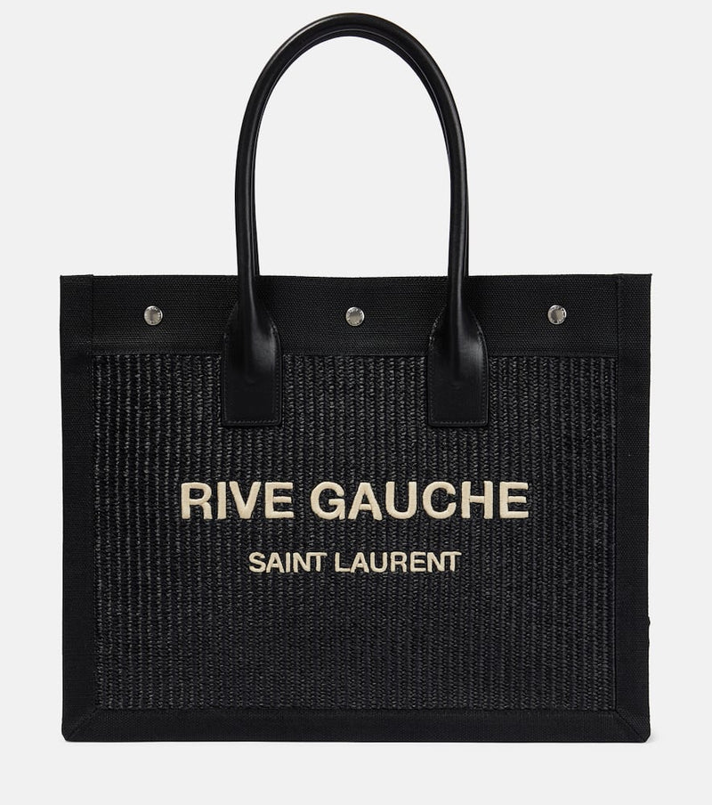 Saint Laurent Rive Gauche Small canvas tote bag