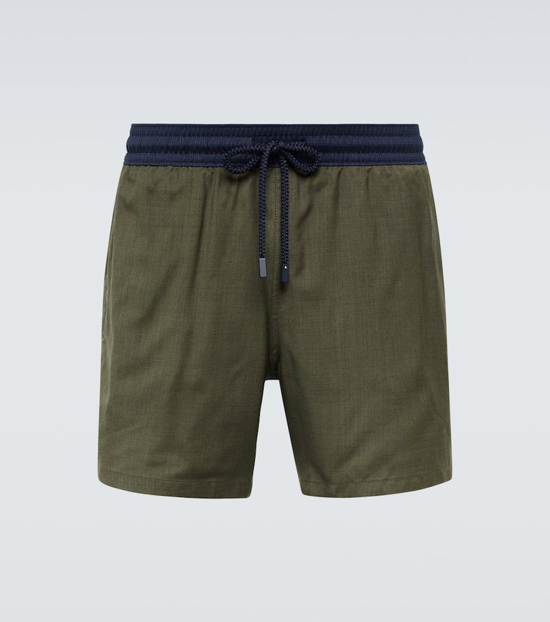 Vilebrequin x Woolmark Company Mangus swim trunks