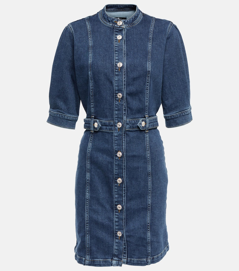 7 For All Mankind Marina denim minidress