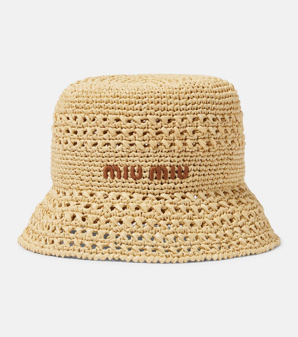 Miu Miu Crochet bucket hat