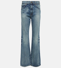 Nili Lotan Joan high-rise straight jeans