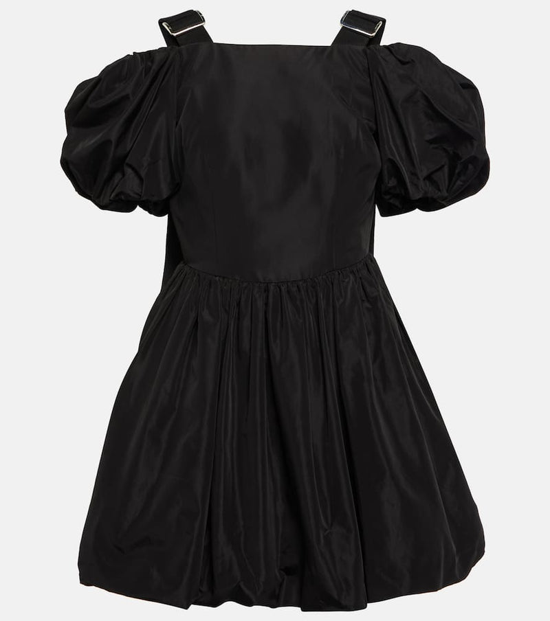 Simone Rocha Puff-sleeve taffeta minidress