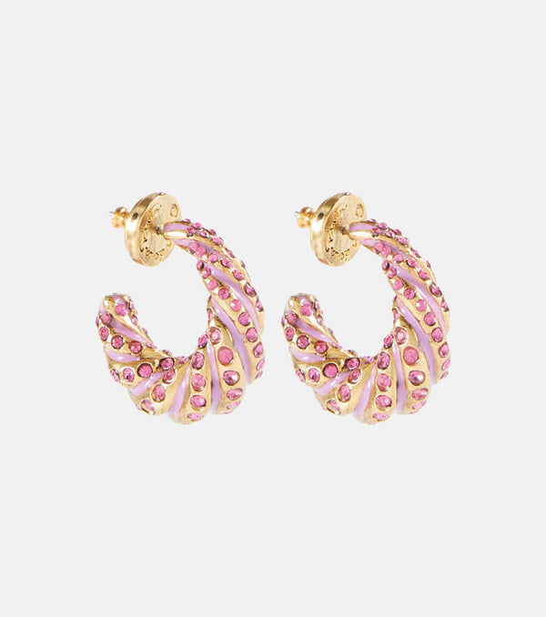 Oscar de la Renta Crystal earrings