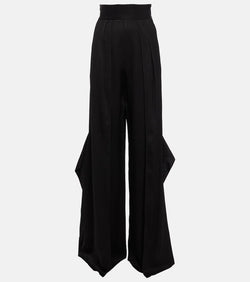 Maticevski High-rise wide-leg pants