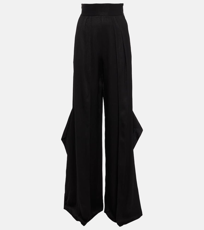 Maticevski High-rise wide-leg pants