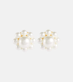 Simone Rocha Daisy stud earrings