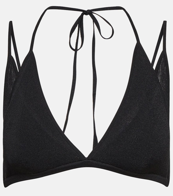 Dion Lee Modular Butterfly mesh bra top