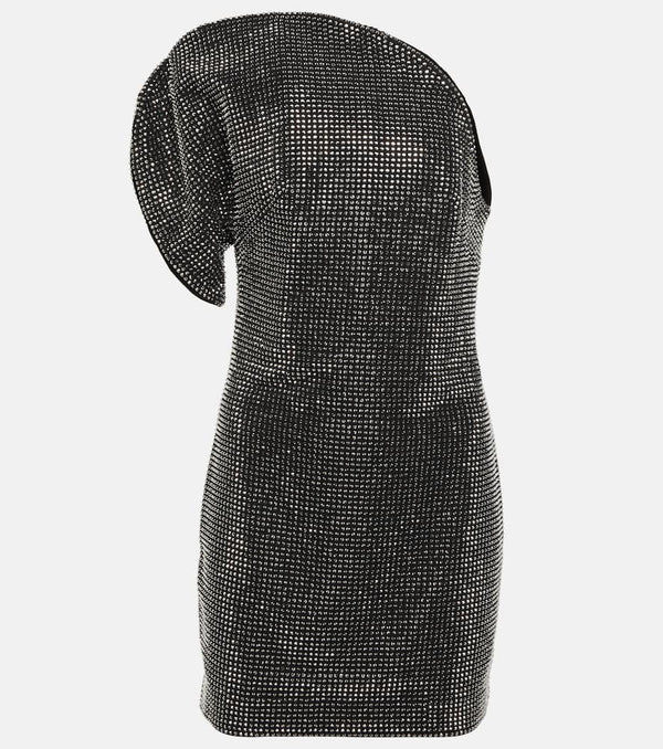 Roland Mouret Embellished asymmetric minidress