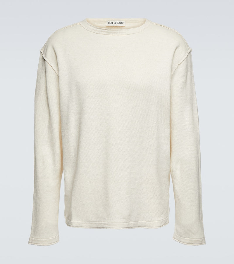 Our Legacy Inverted hemp and cotton sweatshirt