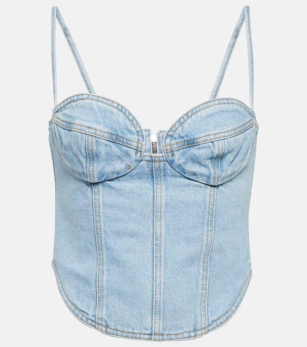 Magda Butrym Denim bustier