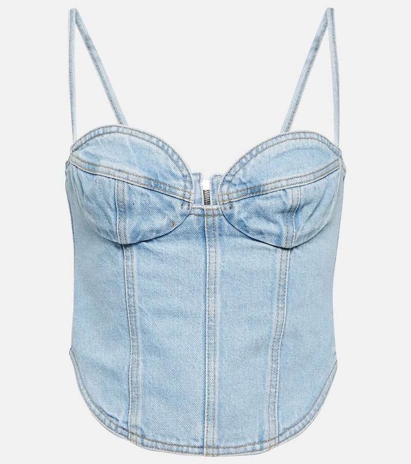 Magda Butrym Denim bustier