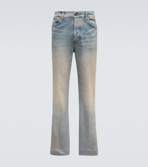 Amiri Distressed embellished denim jeans