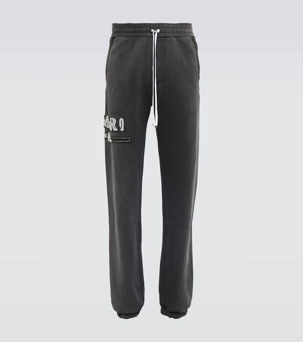 Amiri Logo cotton sweatpants