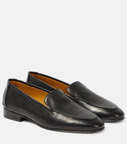 The Row Adam leather loafers