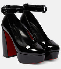 Christian Louboutin Movida Strap patent leather platform pumps