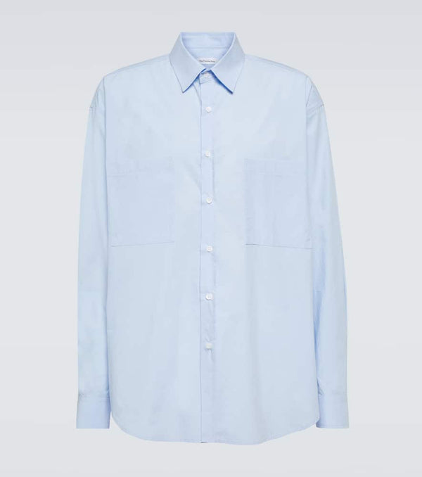 The Frankie Shop Gus cotton poplin shirt