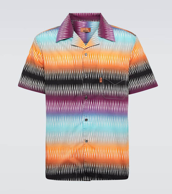 Missoni Zig-zag cotton shirt