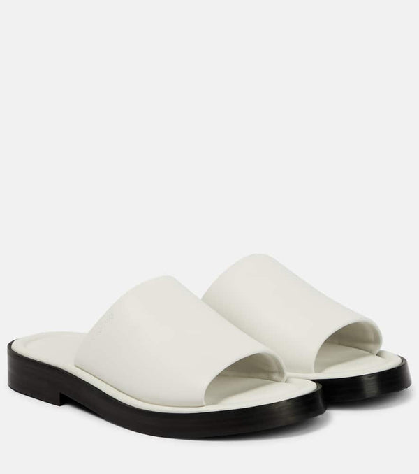 Ferragamo Leather slides