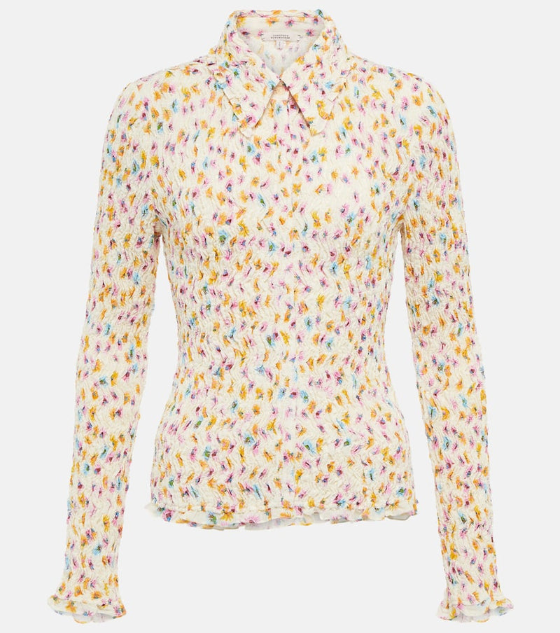 Dorothee Schumacher Floral plissé top