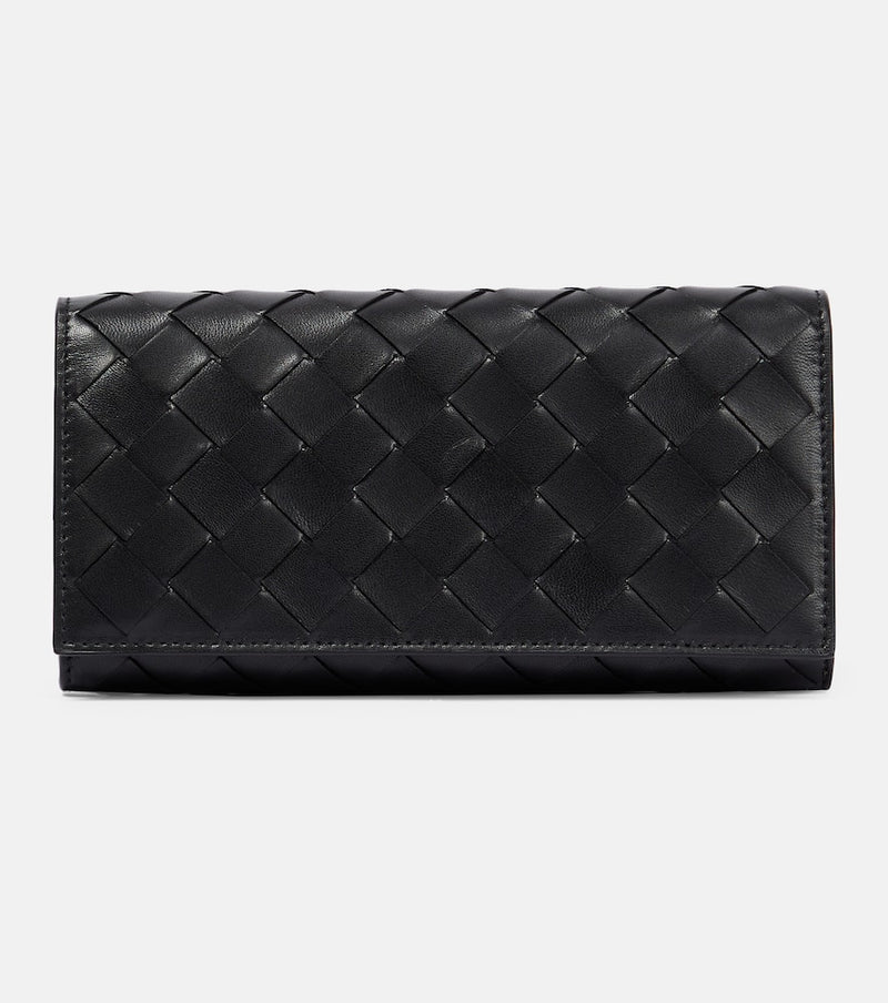 Bottega Veneta Intrecciato leather wallet