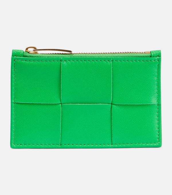 Bottega Veneta Intreccio leather card holder