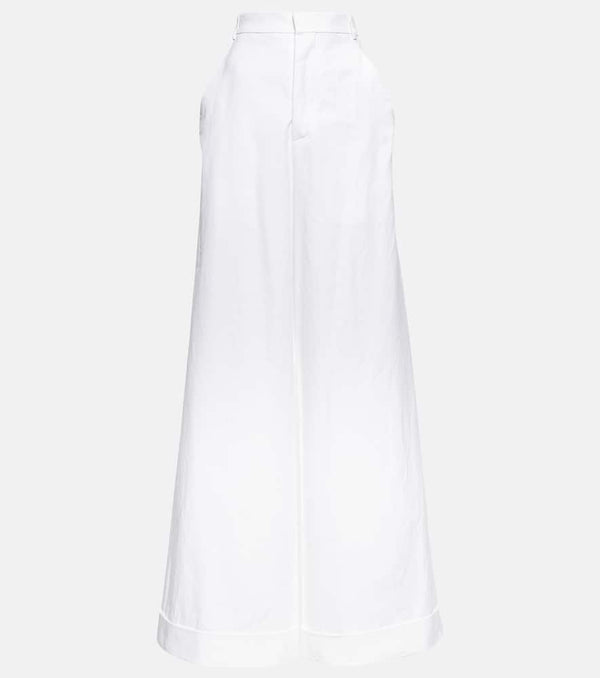 Ann Demeulemeester Dorothee wide-leg cotton canvas pants