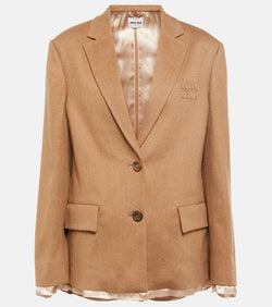 Miu Miu Camel hair blazer