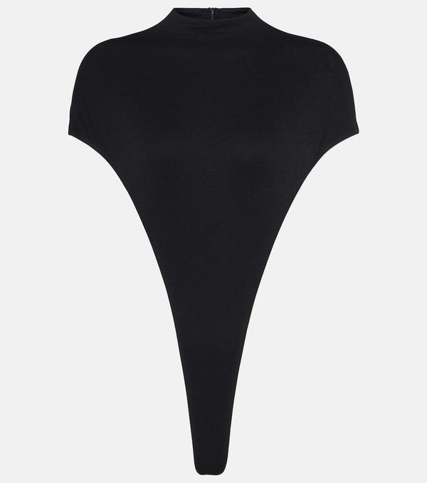 LaQuan Smith Jersey bodysuit