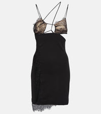 Nensi Dojaka Lace-trimmed minidress
