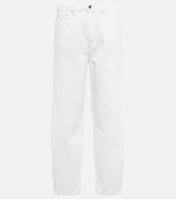 Toteme High-rise barrel-leg jeans